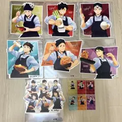 大戸屋 ×ハイキュー‼︎ ビジュアルボード 7種コンプリート