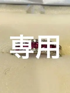 K18 天然ルビー0.70ct ダイヤモンドリング フラワーモチーフ 華やか 