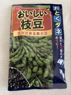 黒大豆&枝豆の種 各15粒 セット 使い切り小分けセット - メルカリ