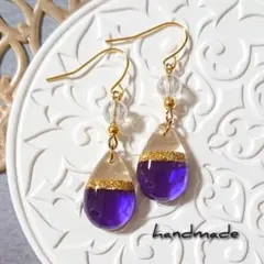 ≪115 ラスターグリーン≫レジンピアス 500円 - メルカリ