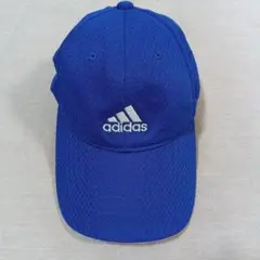adidas キッズ キャップ ブルー