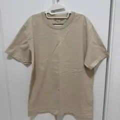 UNIQLO UクルーネックTシャツ（半袖） ベージュ XLサイズ