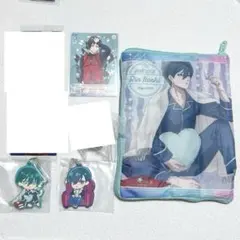 ブルーロック 糸師凛 ビジュアルポーチ 星座キーホルダー ウエハース カード