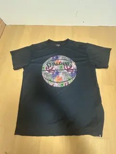 SPALDING バスケットボール Tシャツ ブラック