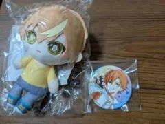 プロセカ　東雲彰人　感謝祭　缶バッジ　はぴこれ　ぬい　2点