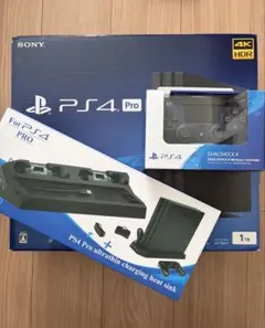 PlayStation 4 pro本体 CUH-7200B 2コントローラー付き