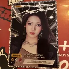 BABYMONSTER WE GO UP ローラ　popup トレカ　ラキドロ