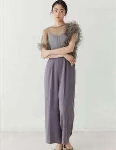 【美品】LAGUNAMOON LADYチュールドッキングコンビネゾン Mサイズ