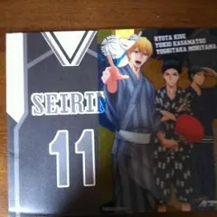 黒子のバスケ クリアBIGカード7Q 海常