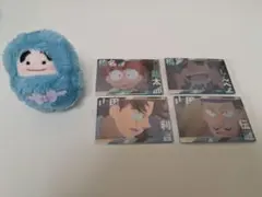 忍たま乱太郎 福富しんべヱ たぴぬい ツインウエハースの段其ノ二 4枚セット