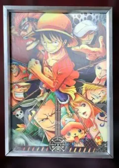ワンピース 3D ポスター フレーム付き 29日までのお値段 - メルカリ