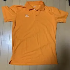 Mizuno オレンジ ポロシャツ