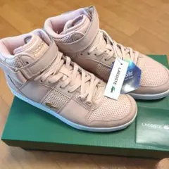 ラコステ　ハイカットスニーカー　新品　未使用　タグ付き