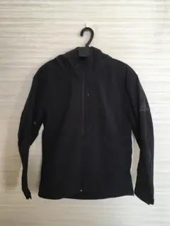 古着 アディダス adidas パーカー ジャケット 黒 レディース L