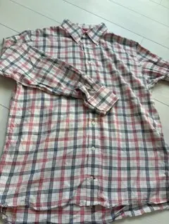 TOMMY HILFIGER チェック柄 長袖シャツ L