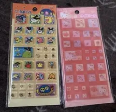 サンリオ　たまごっち　ハローキティータイルシール シールシート 新品