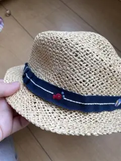 ファミリア　麦わら帽子　49cm