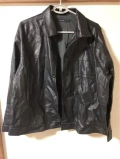 RAGEBLUE ブラック レザージャケット