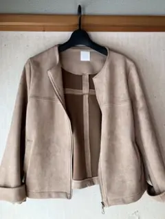 DRESKIP ブルゾンMサイズジャケットワールド羽織りレディーストップス