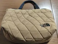 THE NORTH FACE ブラウンキルティングバッグ