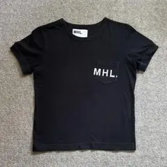 MHL. ブラック 半袖Tシャツ ポケット付き サイズⅡのサムネイル