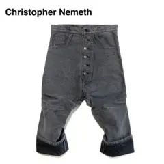 NEMETH ダークデニム サルエルパンツ 2025年最新】ネメス デニム サルエルの人気アイテム - メルカリ