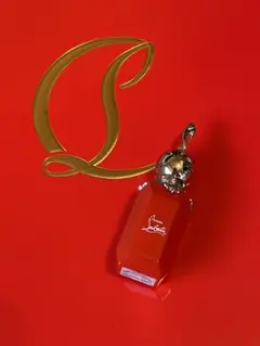 試し嗅ぎのみ⭐️クリスチャンルブタン香水ミニボトル　ルビルージュヒール形キャップのサムネイル