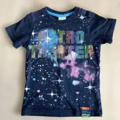 PARTY PARTY 宇宙柄 Tシャツ 90cmのサムネイル
