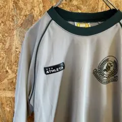 AE8983 ATHLETA 半袖Tシャツ グレー L ポス