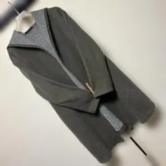 INGNI フード付きロングカーディガン オリーブグリーン