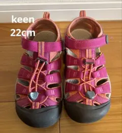 KEEN サンダル　キッズ　22cm