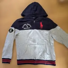 Polo Ralph Lauren パーカー L/G ネイビー/グレー