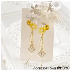 キラキラ♡ビジュー・:*ジルコニア♡ハンドメイドピアスorイヤリング♡