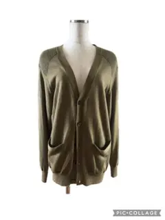 CABANE de ZUCCa カーキ カーディガン