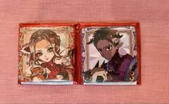 地縛少年花子くん　10周年記念ミュージアム　スクエア缶バッジ　ヤコ　薄暮