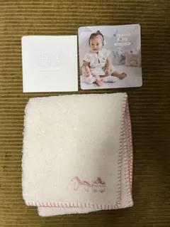 【新品未使用】organic pony オーガニックコットン タオル