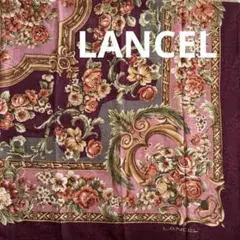 【新品タグ付】LANCEL カシミヤ　シルク　ウール ストール 大判 123cmのサムネイル