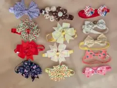 犬用リボンアクセサリー13点セット