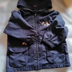 ネイビー フード付きジャケット 100【ファミリア】