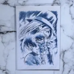 名探偵コナン 20周年記念ティザーポストカード 第13弾 漆黒の追跡者