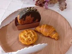 クロワッサン・アップルパイ　3点セット　フェイクフード　スイーツ