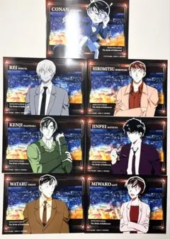 劇場版　名探偵コナン ハロウィンの花嫁　ブロマイド 7枚セット。