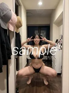 美女 グラビア AI画像 ブラックビキニ 260905_10