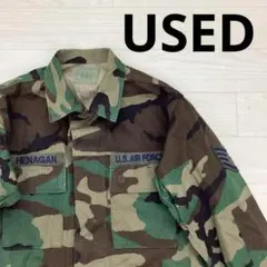 米軍 実物 ウッドランドカモ BDUジャケット