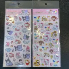 サンリオ ラメ入り樹脂もりシール モリモリシール 平成