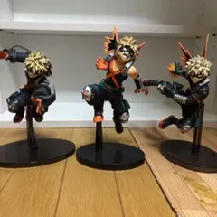 僕のヒーローアカデミア　ヒロアカ　爆豪勝己　フィギュア　3体セット　まとめ売り