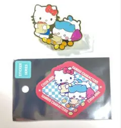 ちいかわ サンリオ ピンズコレクション ハチワレ ハローキティ