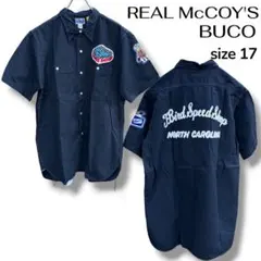 リアルマッコイズ/REALMcCOYS/ブコ/BUCO半袖シャツ/ワッペン/刺繍
