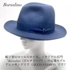 2026年最新】Borsalino ラビットファー 中折れ帽の人気アイテム - メルカリ