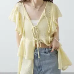 mystic ペプラムリボンチュニックのサムネイル